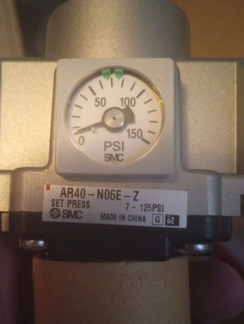 NEW SMC AR40-N06E-Z Modular Pneumatic Regulator | 3/4" NPT | 7-125 PSI