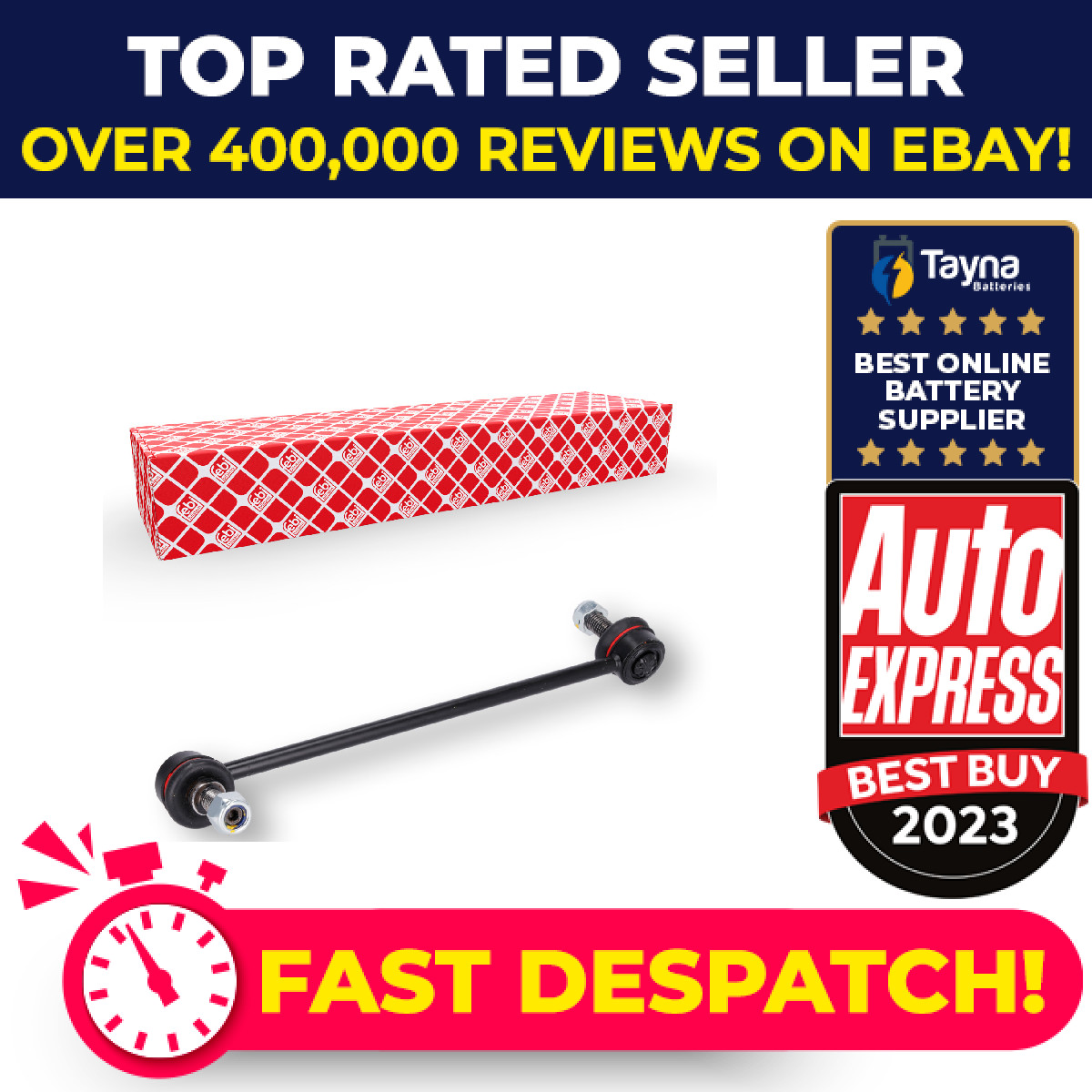Anti Roll Bar Link fits OPEL ANTARA L07 2.0D Front Left 2006 on Stabiliser Febi