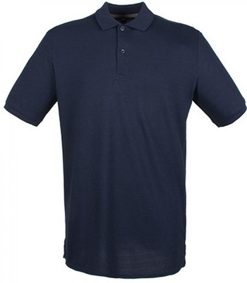 Herren Modern Fit Cotton Microfine-Piqué Polo Shirt | Henbury | H101