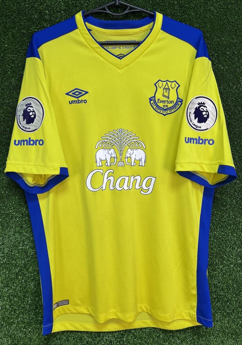 MEN FC EVERTON 2016/2017 ROMELU LUKAKU #10 SOCCER FOOTBALL SHIRT