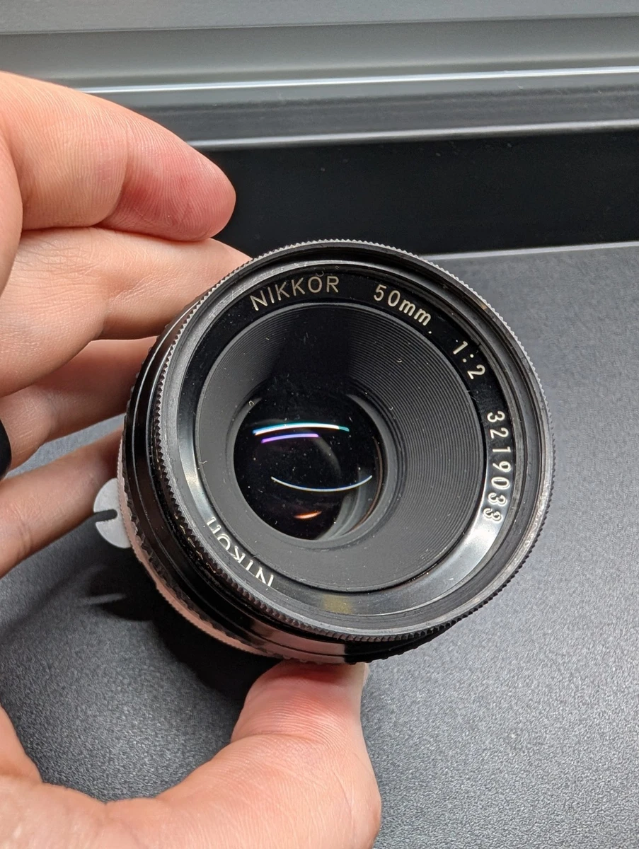 Nikon f/2 Camera Lenses 50mm Focal for sale - eBay