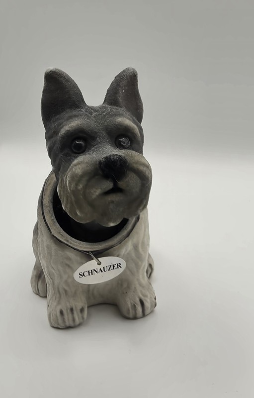 Russ Schnauzer Dog Bobblehead Bobble Head Retro Vintage 70s