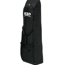 IZZO Golf Padded Soft Travel Cover Black Lightweight Collapsible Club Protector
