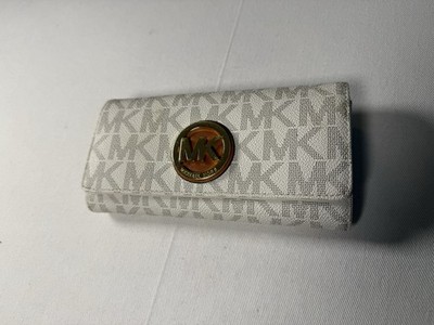 Michael Kors - Fulton White Leather Wallet (B6)