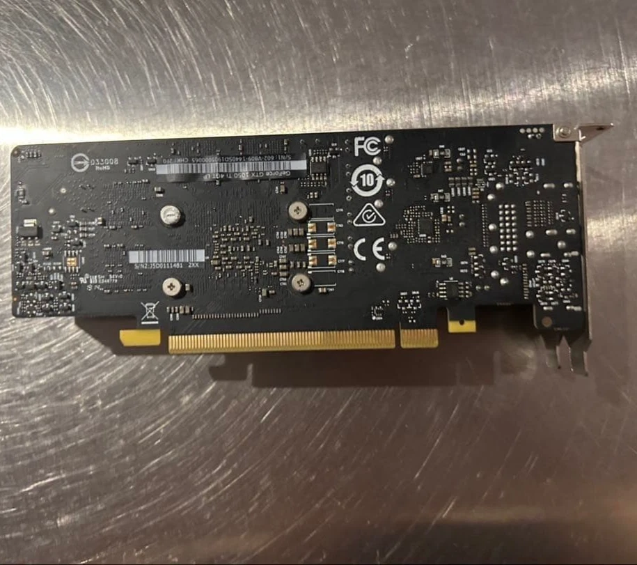 MSI GeForce GTX 1050 Ti 4GT LP GDDR5 Graphics Card Low Profile Tested Working - Image 4 of 4