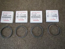 KAWASAKI ZZ-R500 ZX500C ZX500D RING SET x4PC 13008-1129 one bike set engine fix