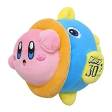 NEW Sanei Boeki SAN-EI Kirby 30th Plush Toy with Nakama