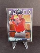 2021 Bowman Platinum Bobby Dalbec Meteoric RC Purple Parallel 20/250 - Boston