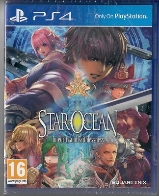 Star Ocean: Integrität und Untreue Sony PS4 Rollenspiel NEU & VERSIEGELT