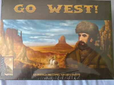 Go West - Brettspiel für 2-4 Spieler ab 10 Jahren - NEU- noch in Folie!