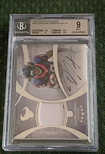 2013 Topps Five Star 105 DeAndre Hopkins Rookie Jersey Auto RPA 39/94 BGS 9 MINT
