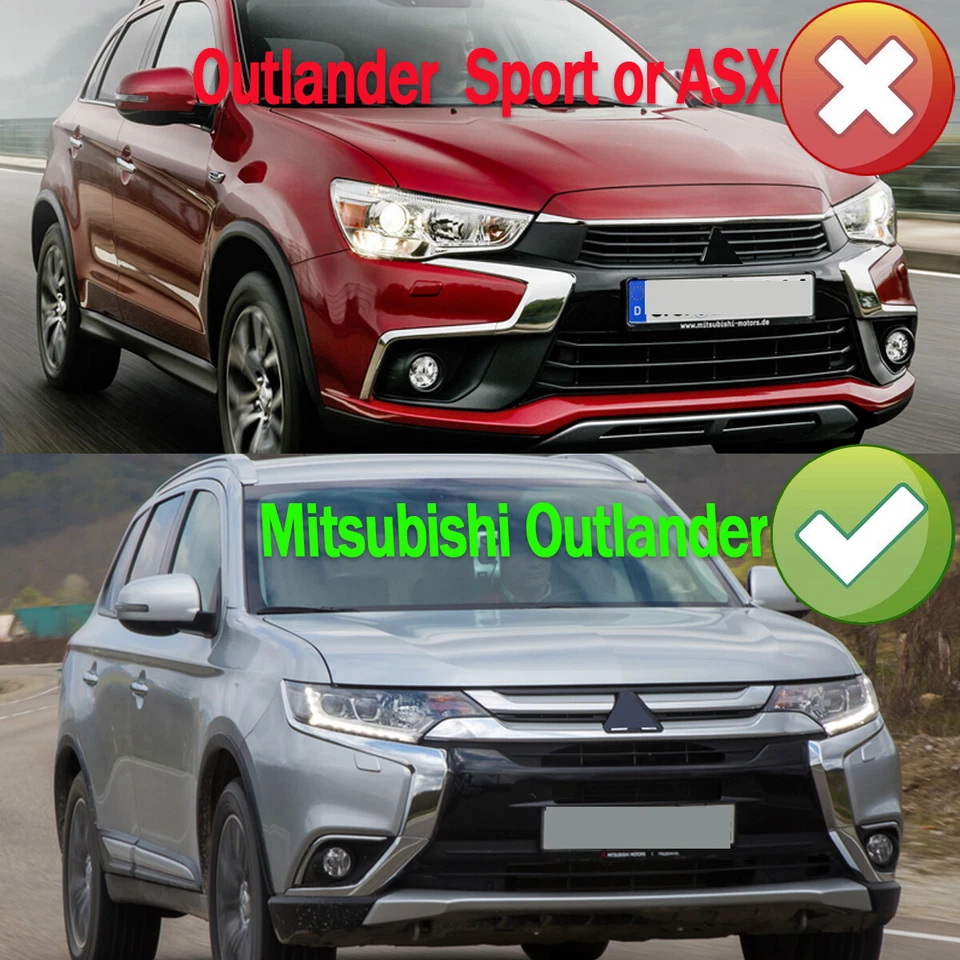 Passenger Door Mirror Turn Signal Light Assembly for 14-19 Mitsubishi Outlander Foto 4 de 4