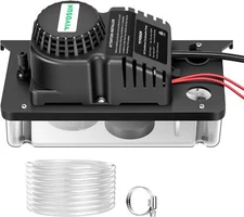 VIVOSUN 1/30HP Air Conditioning Condensate Removal Pump 20' Lift Safety Switch