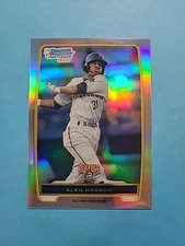 ALEN HANSON 2012 BOWMAN CHROME PROSPECTS REFRACTOR BASEBALL CARD # BCP143 H4603