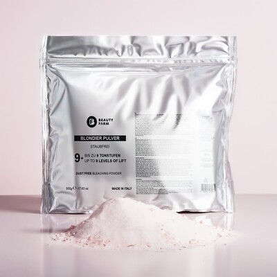 BF Beauty Farm Blondierpulver 9+,  (1x500g)