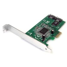 STARTECH CONTROLLER CARD PEXSATA22I 2 PORT SATA HDD SSD PCI EXPRESS
