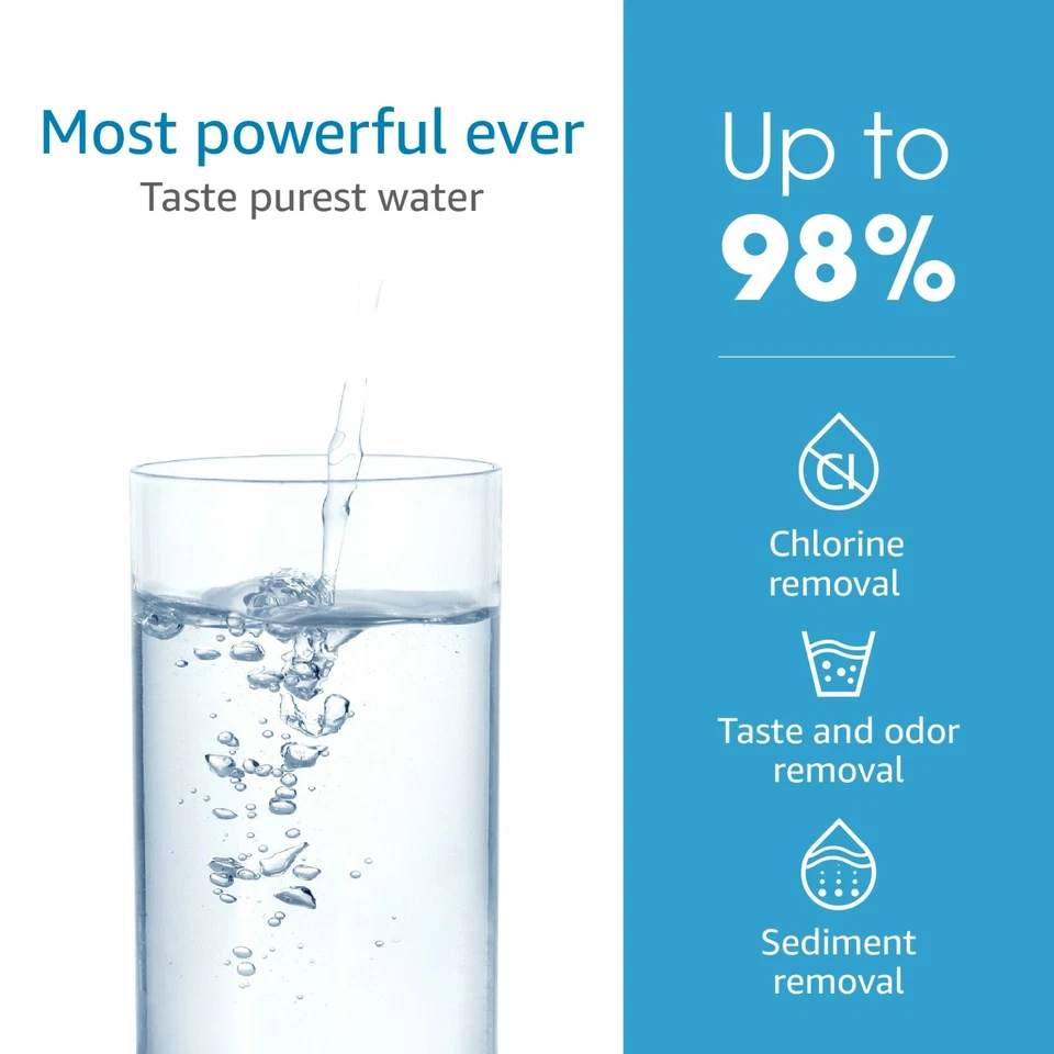 AQUA CREST Replacement for Filtrete 3US-AF01 Under Sink Water Filter, 6 Packs - Image 3 of 4