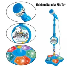 Kids Microphone with Stand Karaoke Song Music Instrument Toys Educational Toys