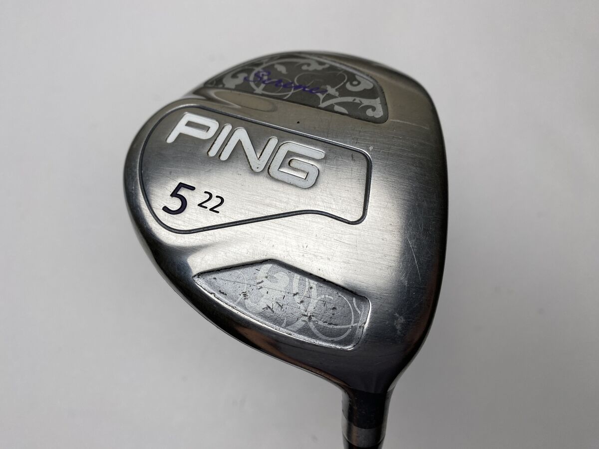 【超特価】 22* Wood Fairway 5 Serene Ping ULT Graphite Ladies Lite 210 フェアウェイウッド