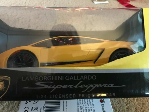 BRAHA FRICTION LAMBORGHINI SUPERLEGGERA SCALA 1:24 giallo o arancione - Foto 4 di 10