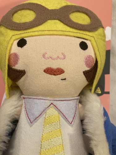 Piccolina Trailblazer Amelia Earhart Plush Doll Aviator NEW W/ Tags - Picture 3 of 11