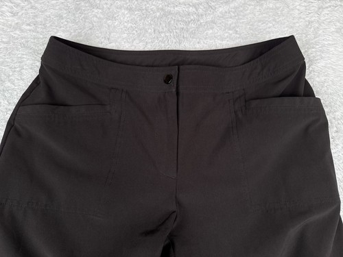 Zenergy Pants Womens 0 Black Chicos Straight Leg Polyester Blend Stretch 30x27 - Picture 4 of 15