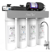Alkaline pH+ 400GPD - 8 Stage Reverse Osmosis System - Drinking Water System