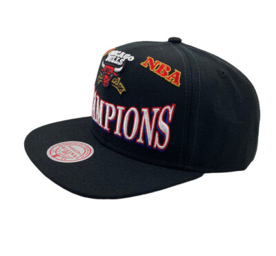 Chicago bulls NBA 97 Champions Snapback Mitchell & Ness black cap