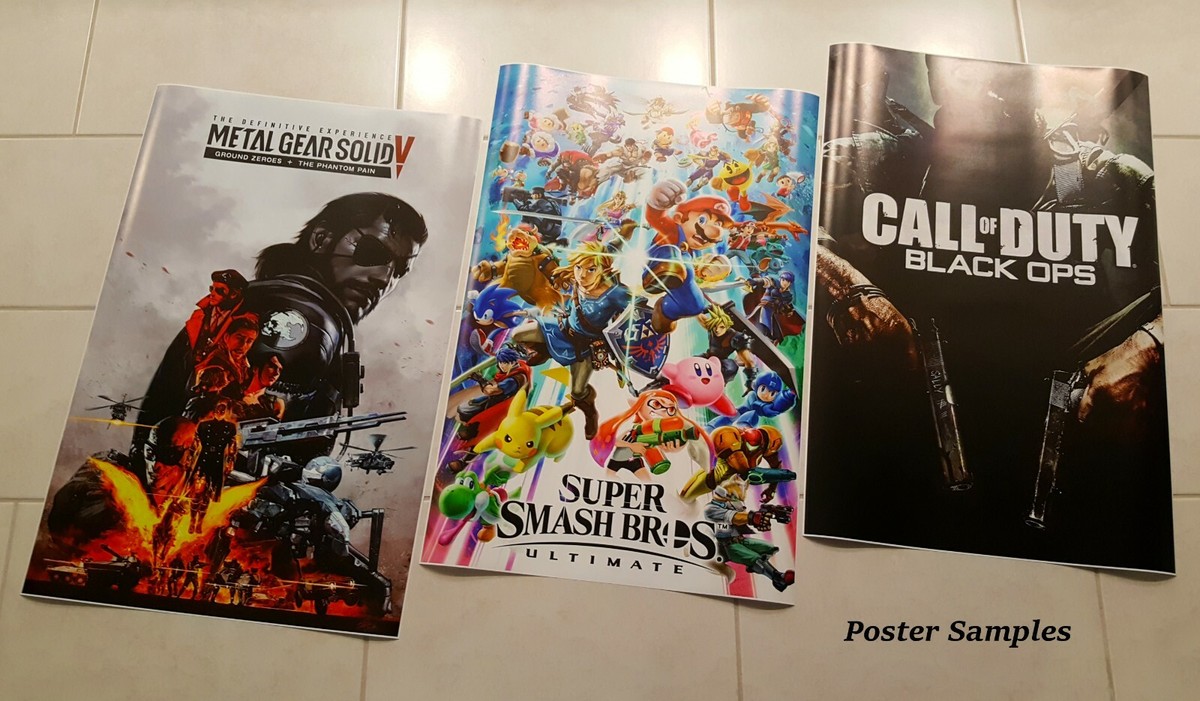 L GEAR SOLID 2 ポスター B3 Metal Gear Solid 2 Sons of Liberty Promotional Poster B2