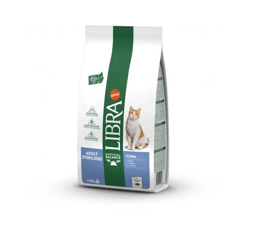 Libra Gatto Adult Sterilizzato   Tonno  2 pezzi - 1,5Kg