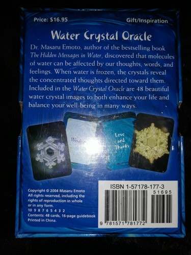 Tarot Kit Smith-Waite tarot kit and Water Crystal Oracle deck Oracle deck New - Picture 8 of 8