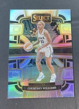 Courtney Williams 2024 Panini Select WNBA Silver Prizm Minnesota Lynx #54