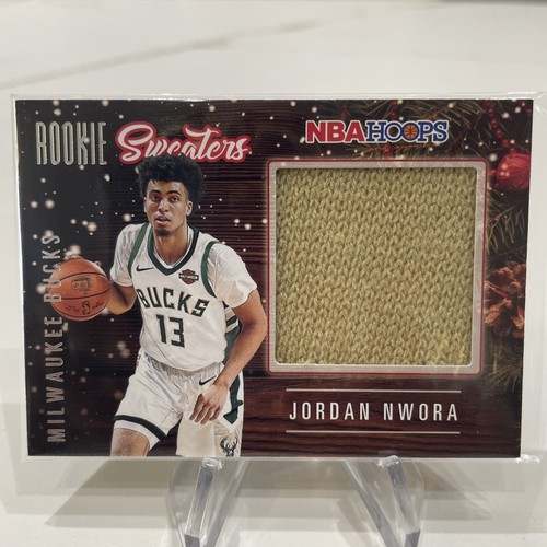 Jordan Nwora RC Rookie Sweaters Patch RSWJNW 202021 NBA Hoops Holiday
