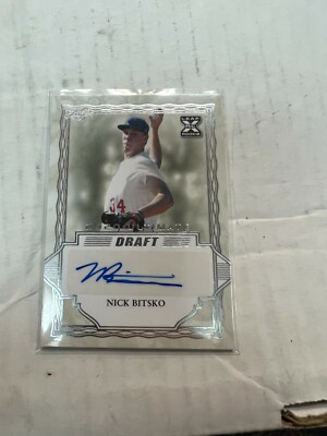Nick Bitsko 2020 Ultimate Draft Auto Card #BA-NB1