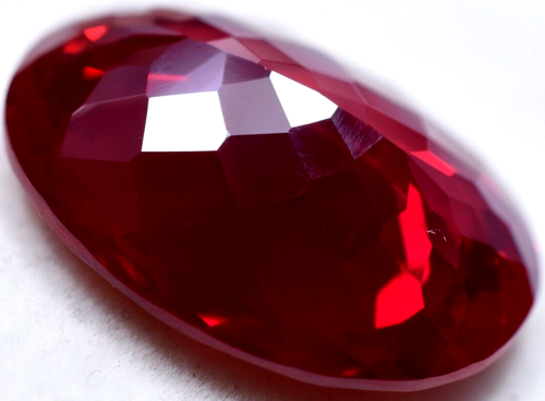 Natural 34.05 Ct Blood Red Ruby Mozambique GGL Certified Loose Gemstone - Picture 14 of 14