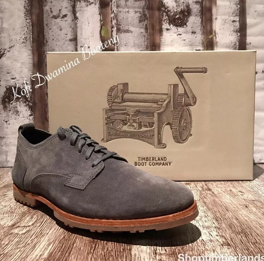 TIMBERLAND UOMO BARDSTOWN PUNTA LISCIA OXFORD TB0A21DK033 GRIGIO. TG:7