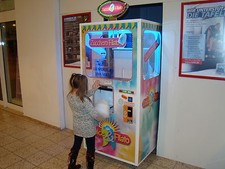 ZUCKERWATTEAUTOMAT-ATTRACTION (2St&uuml;ck) / VERKAUFSAUTOMAT / VENDING