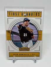2020 Panini Contenders Nick Gonzales First Rounders #FR-7