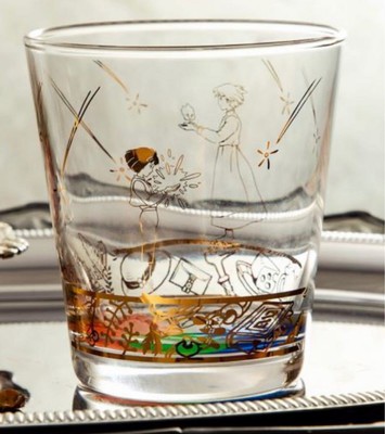 Studio Ghibli Howl's Moving Castle Glass Magic Color Disc Glass from Japan new