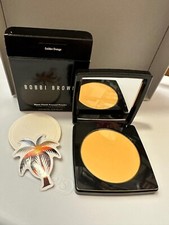 Bobbi Brown Sheer Finish Pressed Powder Golden ORANGE .35oz/10g NIB