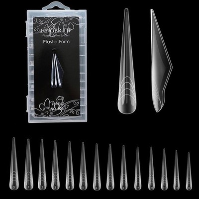 70 Dual Tips Extreme Stiletto Pop-It Acryl Acrylgel Nailart Modellage