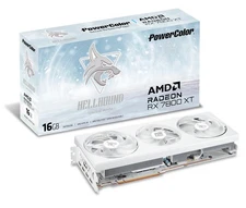 PowerColor Hellhound Spectral White AMD Radeon RX 7800 XT 16GB Graphics Card