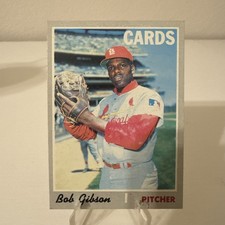 1970 TOPPS BOB GIBSON #530 CARDINALS