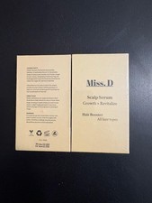 2 UNITS MISS.D SCALP SERUM-GROWTH REVITALIZE HAIR BOOSTER-30ML EXP DATE:02/2028