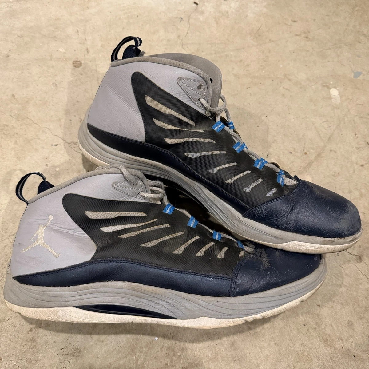 Men\'s Blue and White Basketball Shoes. Jordan Prime.Fly 2 \'Obsidian\' Jordan 12 OG  main image 4