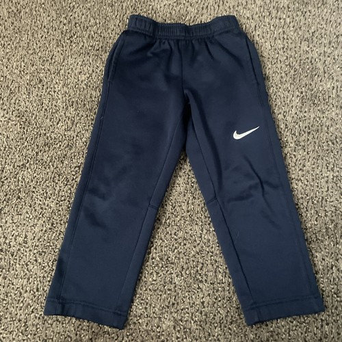 NWT! Nike Boys Size 4 Blue DRI-FIT Training Pants - Retails for $42!