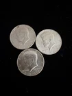 1964 Kennedy Half Dollars Lot Of 3