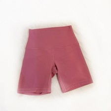 Lulu Lemon Pink Mauve Biker Shorts