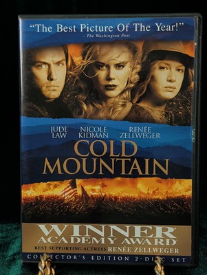 Cold Mountain (2004) 2 Disc DVD Widescreen DVD VG++ Jude Law Free Shipping Drama