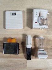 Lote de 5 imanes para electrodomésticos de cocina Acme 1990 de colección cafetera licuadora tostadora escala